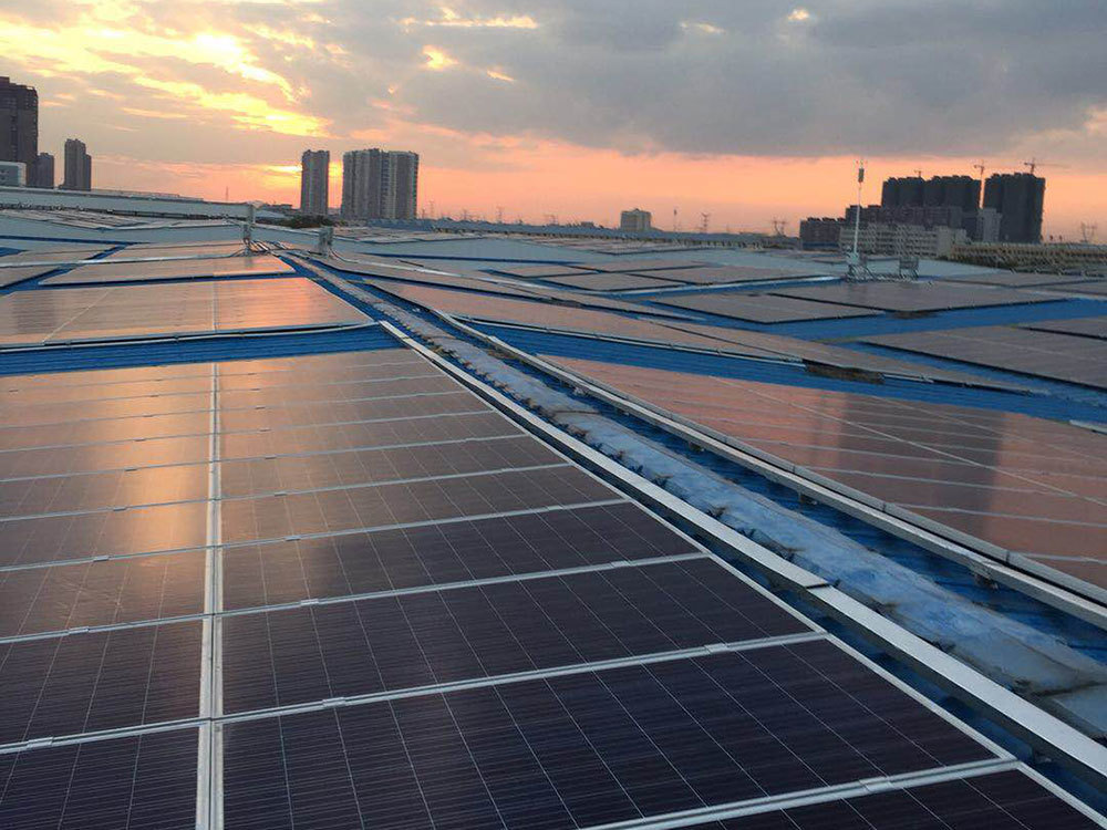 Nhà máy điện mặt trời 2.2918MW ở Vương Lão Ngũ, huyện Tương Tân